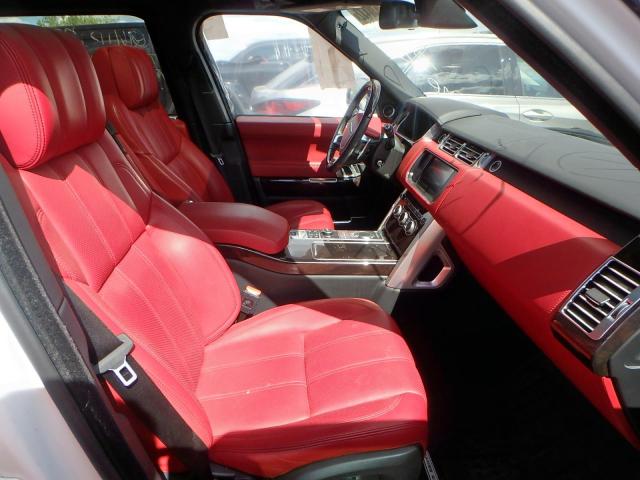 SALGV3EF8GA318203 - 2016 LAND ROVER RANGE ROVE AUTOBIOGRAPHY WHITE photo 5