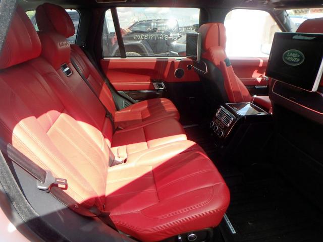 SALGV3EF8GA318203 - 2016 LAND ROVER RANGE ROVE AUTOBIOGRAPHY WHITE photo 6