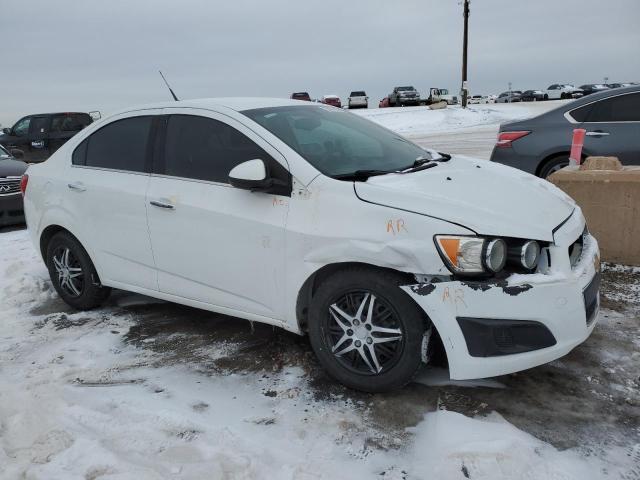 1G1JC5EH3E4119581 - 2014 CHEVROLET SONIC LT WHITE photo 4