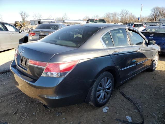 1HGCP2F83BA026348 - 2011 HONDA ACCORD EXL SILVER photo 3