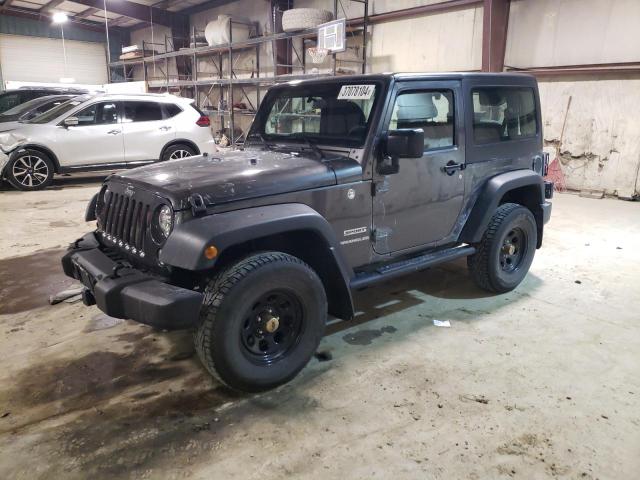 1C4AJWAG6GL300506 - 2016 JEEP WRANGLER SPORT GRAY photo 1