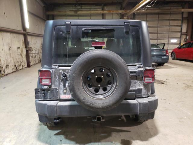 1C4AJWAG6GL300506 - 2016 JEEP WRANGLER SPORT GRAY photo 6