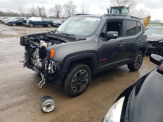 ZACCJBCB5HPG55165 - 2017 JEEP RENEGADE TRAILHAWK GRAY photo 1