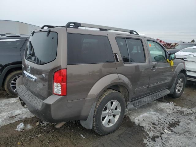 5N1AR18U48C606446 - 2008 NISSAN PATHFINDER S BROWN photo 3