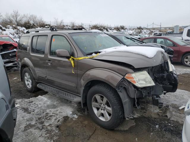 5N1AR18U48C606446 - 2008 NISSAN PATHFINDER S BROWN photo 4
