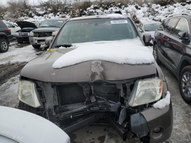 5N1AR18U48C606446 - 2008 NISSAN PATHFINDER S BROWN photo 5