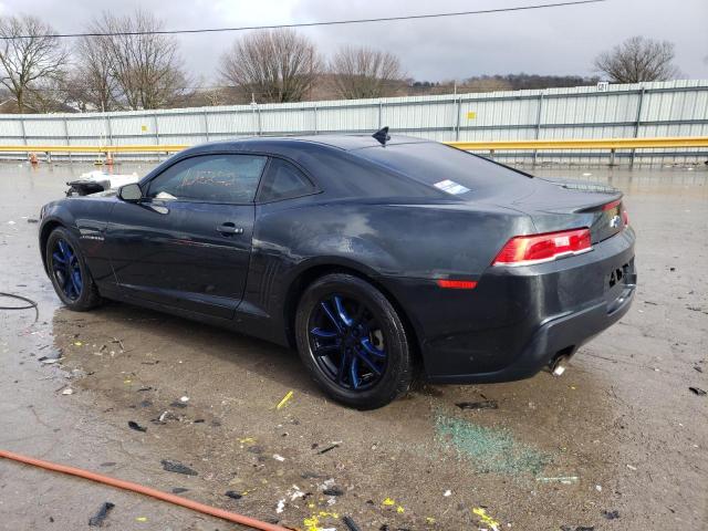 2G1FD1E32F9302842 - 2015 CHEVROLET CAMARO LT GRAY photo 2