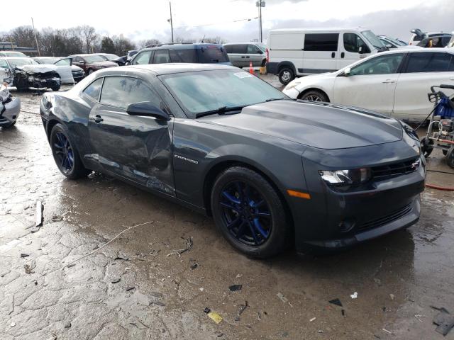 2G1FD1E32F9302842 - 2015 CHEVROLET CAMARO LT GRAY photo 4