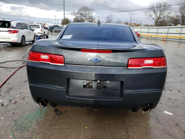 2G1FD1E32F9302842 - 2015 CHEVROLET CAMARO LT GRAY photo 6