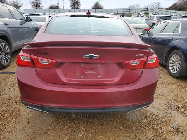 1G1ZG5ST6LF103876 - 2020 CHEVROLET MALIBU RS BURGUNDY photo 6