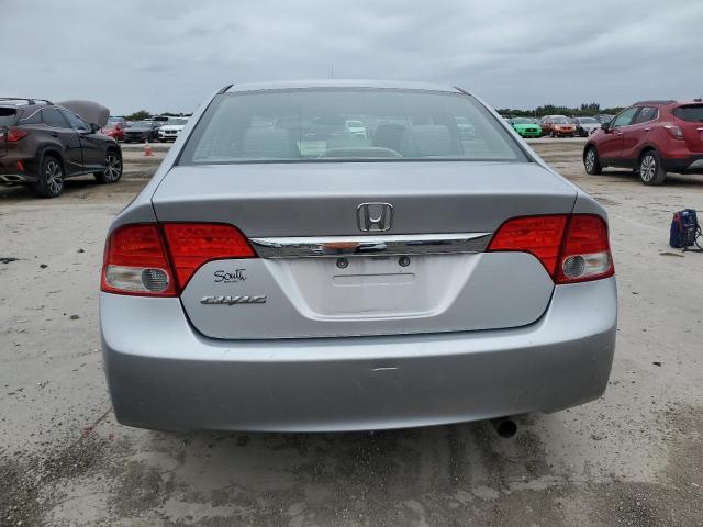 2HGFA16899H536059 - 2009 HONDA CIVIC EX SILVER photo 6