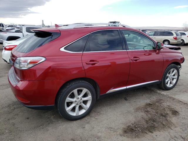 JTJZK1BA1A2404960 - 2010 LEXUS RX 350 RED photo 3