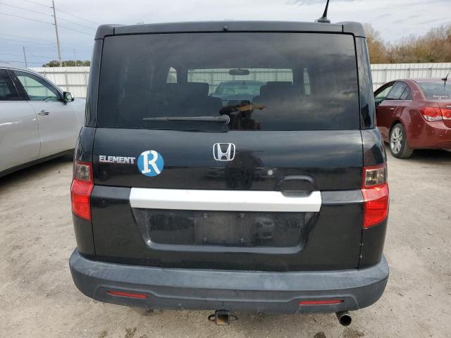 5J6YH1H79AL000754 - 2010 HONDA ELEMENT EX BLACK photo 6