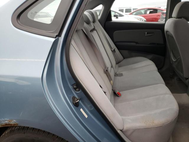 KMHDU46D67U151902 - 2007 HYUNDAI ELANTRA GLS BLUE photo 10