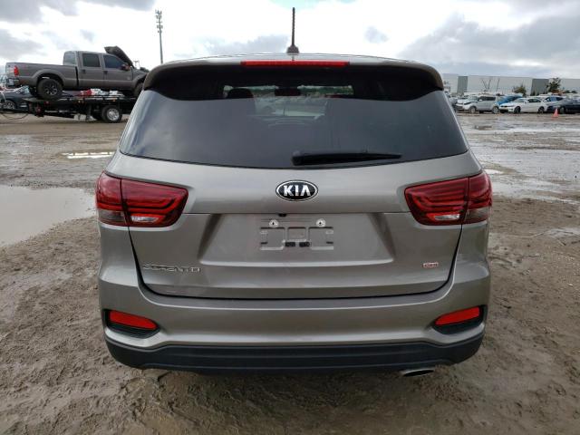 5XYPG4A31KG538830 - 2019 KIA SORENTO L TAN photo 6