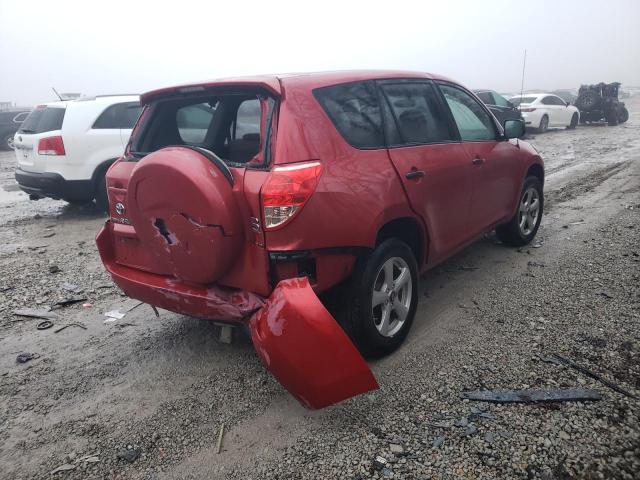 JTMBK33V286041444 - 2008 TOYOTA RAV4 RED photo 3