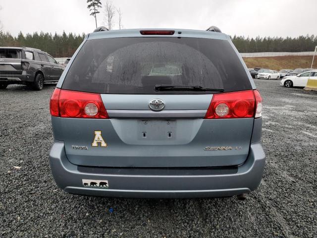 5TDZK23C59S239069 - 2009 TOYOTA SIENNA CE BLUE photo 6