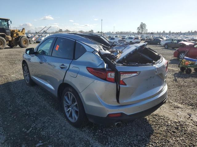 5J8TC2H53ML011533 - 2021 ACURA RDX TECHNOLOGY SILVER photo 2