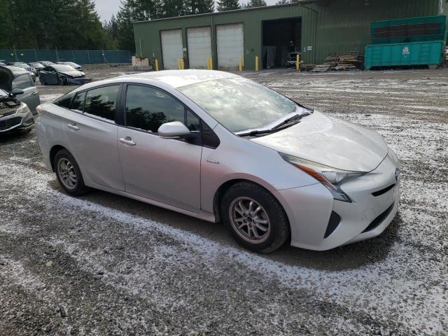 JTDKBRFU3G3000519 - 2016 TOYOTA PRIUS SILVER photo 4