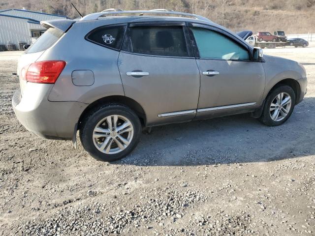 JN8AS5MV6DW604404 - 2013 NISSAN ROGUE S GRAY photo 3