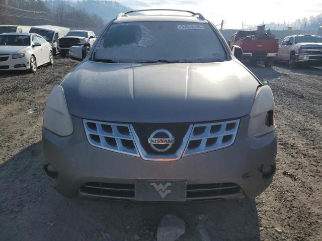 JN8AS5MV6DW604404 - 2013 NISSAN ROGUE S GRAY photo 5