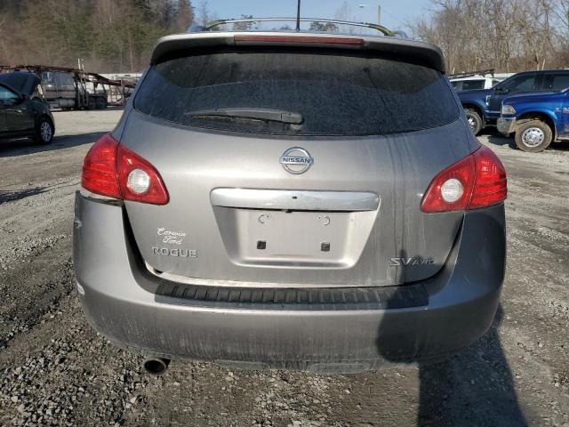 JN8AS5MV6DW604404 - 2013 NISSAN ROGUE S GRAY photo 6