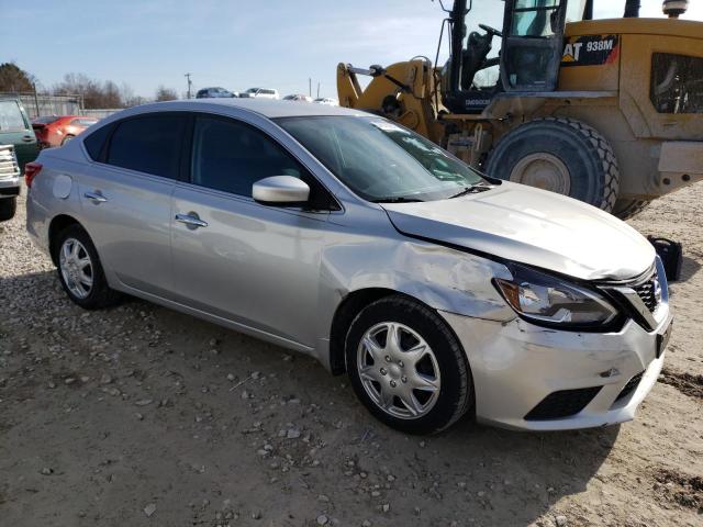 3N1AB7APXJY231520 - 2018 NISSAN SENTRA S SILVER photo 4