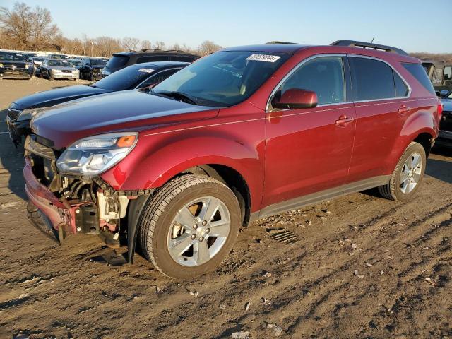 2GNALCEK1H1520416 - 2017 CHEVROLET EQUINOX LT RED photo 1