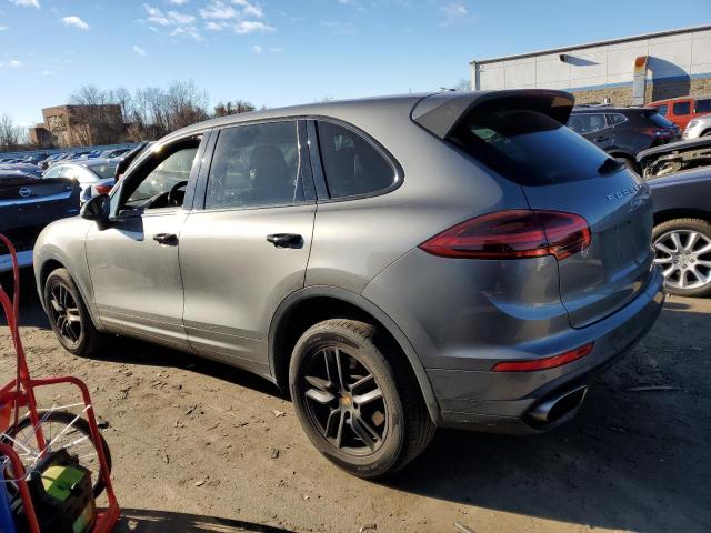 WP1AA2A2XGKA13929 - 2016 PORSCHE CAYENNE GRAY photo 2