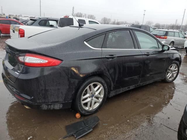 1FA6P0HD4E5369635 - 2014 FORD FUSION SE BLACK photo 3