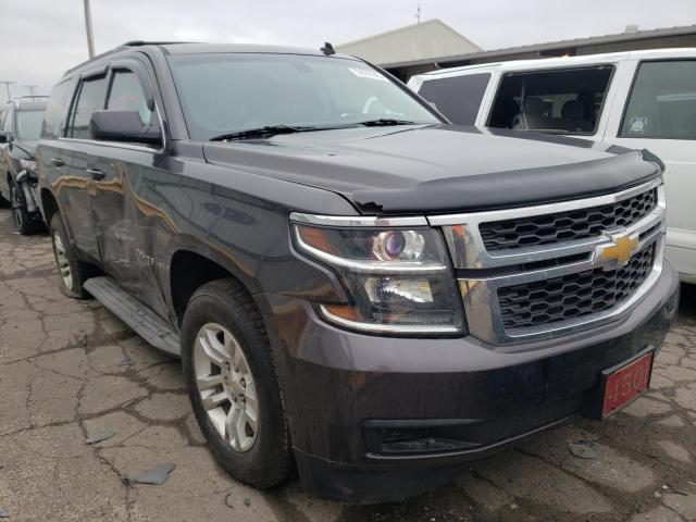 1GNSKAKC8FR265454 - 2015 CHEVROLET TAHOE K1500 LS CHARCOAL photo 4