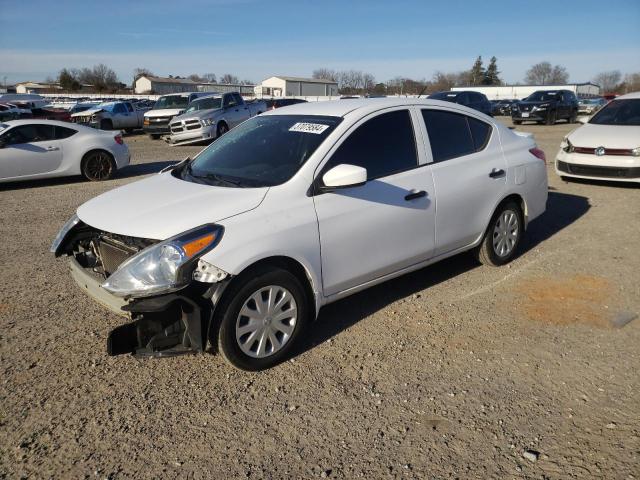 3N1CN7AP4KL862648 - 2019 NISSAN VERSA S WHITE photo 1