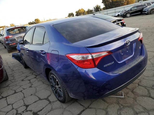 5YFBURHE9EP092949 - 2014 TOYOTA COROLLA L BLUE photo 2