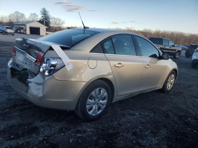 1G1PC5SHXC7265163 - 2012 CHEVROLET CRUZE LS BEIGE photo 3