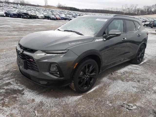 3GNKBJRS8KS657919 - 2019 CHEVROLET BLAZER RS GRAY photo 1