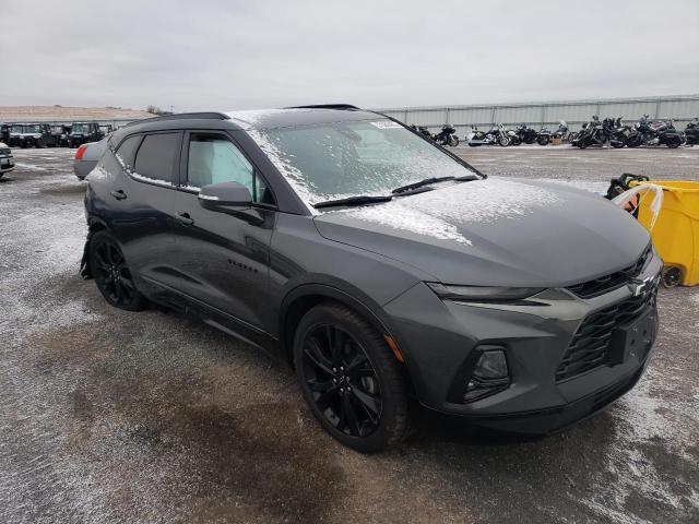 3GNKBJRS8KS657919 - 2019 CHEVROLET BLAZER RS GRAY photo 4