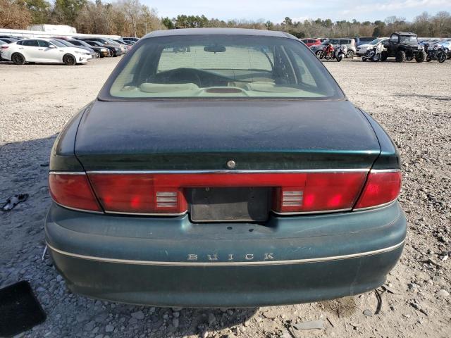 2G4WS52J511144961 - 2001 BUICK CENTURY CUSTOM GREEN photo 6