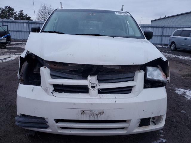 2D4HN11E69R612536 - 2009 DODGE GRAND CARA C/V WHITE photo 5