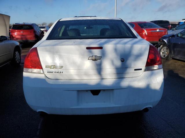 2G1WD5E33E1176446 - 2014 CHEVROLET IMPALA LIM POLICE WHITE photo 6