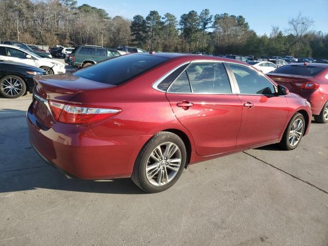 4T1BF1FK6GU531577 - 2016 TOYOTA CAMRY LE RED photo 3