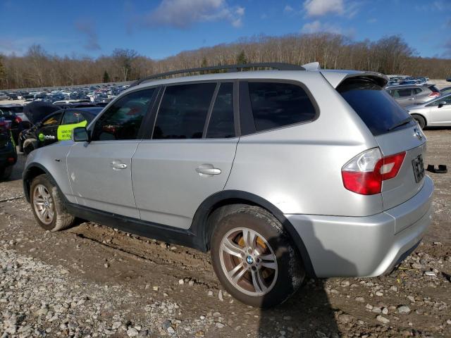 WBXPA93486WD28681 - 2006 BMW X3 3.0I SILVER photo 2