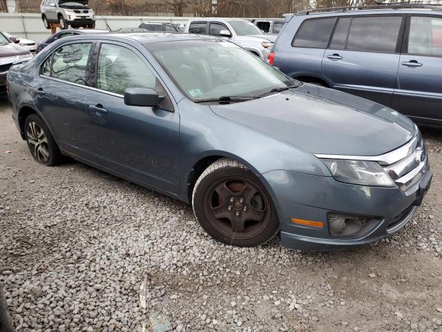 3FAHP0HA7BR205318 - 2011 FORD FUSION SE BLUE photo 4