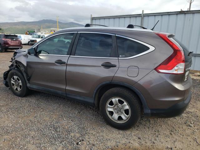 5J6RM3H39CL027884 - 2012 HONDA CR-V LX BROWN photo 2