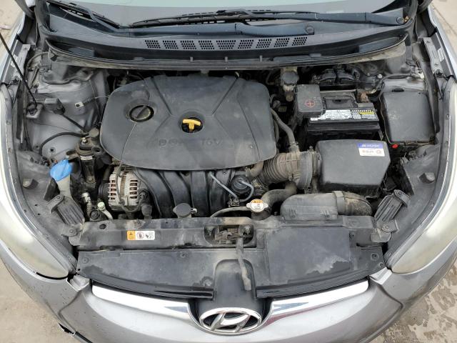 KMHDH4AE2EU114475 - 2014 HYUNDAI ELANTRA SE SILVER photo 11