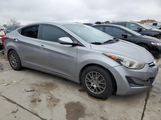 KMHDH4AE2EU114475 - 2014 HYUNDAI ELANTRA SE SILVER photo 4