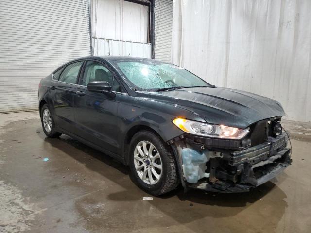 3FA6P0G7XFR101117 - 2015 FORD FUSION S CHARCOAL photo 4