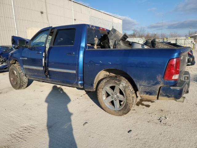 1D7RV1CT1AS171503 - 2010 DODGE RAM 1500 BLUE photo 2