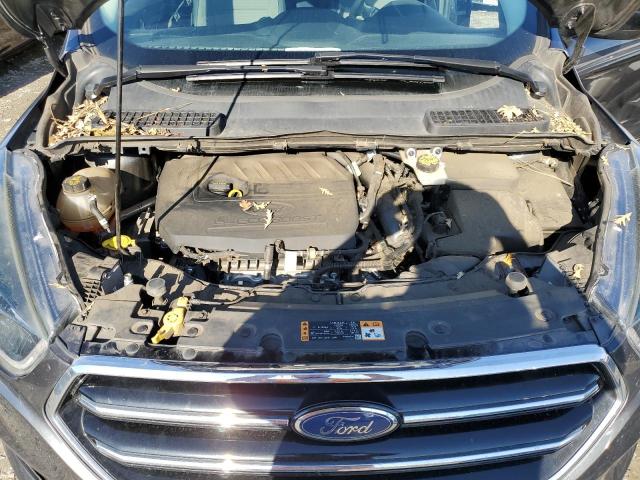 1FMCU0GD6JUA24836 - 2018 FORD ESCAPE SE GRAY photo 11