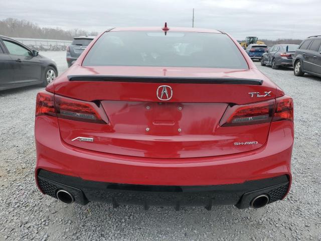 19UUB3F67KA003131 - 2019 ACURA TLX TECHNOLOGY RED photo 6