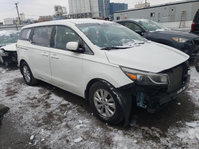 KNDMA5C10G6186694 - 2016 KIA SEDONA L WHITE photo 4